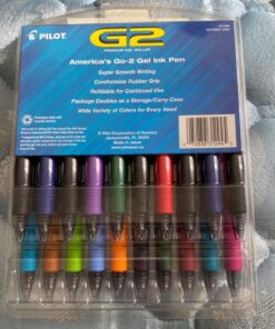 Pilot, G2 Premium Gel Roller Pens, Fine Point 0.7 mm, Assorted Colors, Pack of 20 Assorted Classic 34 81pVoI7JPUL
