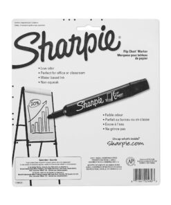 SHARPIE Flip Chart Markers, Bullet Tip, Assorted Colors, 8 Pack 13 81pW3RSaSDL