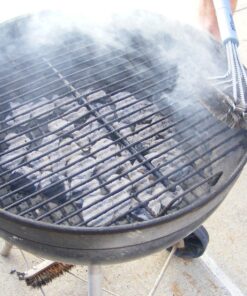 BEST BBQ Grill Brush Stainless Steel 18" Barbecue Cleaning Brush w/Wire Bristles & Soft Comfortable Handle - Perfect Cleaner & Scraper for Grill Cooking Grates 42 81pWkK1zL