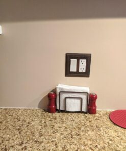 Trudeau 4.5" Salt & Pepper Set Salt and Pepper Shakers, Burgundy 25 81pXs3cpV3L