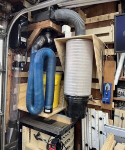 Eagle 20 Gallon Salvage Barrel Drum with Metal Ring Lever-Lock Lid, 21" Height, 21" Diameter, Blow-Molded HDPE, Yellow, 1654 41 81pYecOiSgL