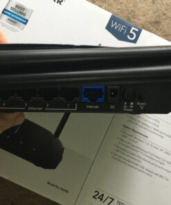 NETGEAR WiFi Router (R6080) - AC1000 Dual Band Wireless Speed (up to 1000 Mbps) | Up to 1000 sq ft Coverage & 15 devices | 4 x 10/100 Fast Ethernet ports AC1000 WiFi 26 81pZuOvO78L