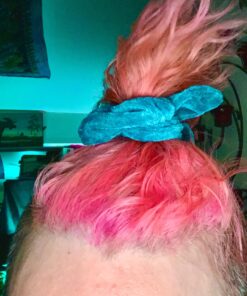 MANIC PANIC Cotton Candy Pink Hair Color - Amplified - Semi Permanent Hair Dye - Bright Pink Cool Toned Color - Glows in Blacklight - Vegan, PPD & Ammonia-Free - For Coloring Hair on Women & Men 4 Fl Oz (Pack of 1) 23 81pd0t6QS2L