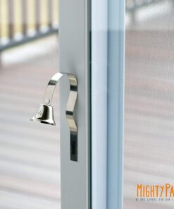 Mighty Paw Metal Dog Doorbell - Durable Bell Big Dog - Optimized Sound - Includes Doggy Doorbell Training Tips - Durable Sleek Silver Bell - Puppy Training Supplies - Pet Door Bells Potty Training 21 81pdRH4dDnL