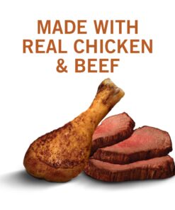 Purina Dog Chow Small Breed Dry Dog Food, Little Bites With Real Chicken & Beef - 8 lb. Bag 8 Pound (Pack of 1) 17 81pewvu73gL