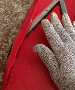 NoCry Premium Cut Resistant Gloves Food Grade — Level 5 Protection; Ambidextrous; Machine Washable; Superior Comfort and Dexterity; Lightweight Protective Gloves; Complimentary eBook Small Original Grey 45 81pf0PLGFfL
