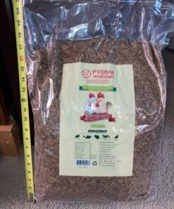 Hatortempt 10lbs Bulk Dried Mealworms - Premium Non-GMO Organic Chicken Feed, Nutritious High Protein Meal Worms- Food and Treats for Laying Hens, Wild Birds, Ducks, Reptiles, Fish, Hedgehogs, Turtles 10 Pound (Pack of 1) 33 81pfqIE7qzL