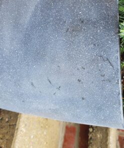 LA JOLIE MUSE Set of 2 Tall Planters with Trays, 20 Inch Indoor/Outdoor Tall Planters,Large Grey Flower Pots,Tree Planters for Front Door,Patio and Deck 2 Pack - 20" Gray 36 81pgHsSgGrL