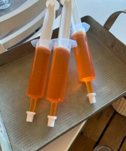 Party Essentials 1.5 Ounce Gelatin Shot/Gelatin Syringe Injectors with Caps, 12-Count, Clear 12 Count (Pack of 1) 15 81piWP7otKL