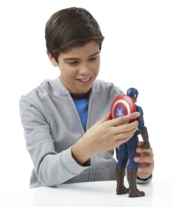 Marvel Titan Hero Series Captain America Electronic Figure 18 81pkAAilOWL