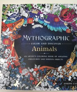Mythographic Color and Discover: Animals: An Artist's Coloring Book of Amazing Creatures and Hidden Objects 45 81pmANDUWoL
