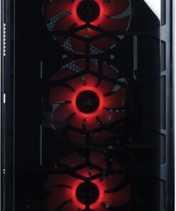 Corsair CORSAIR Crystal 570X RGB Mid-Tower Case, 3 RGB Fans, Tempered Glass - Mirror Black (CC-9011126-WW) 59 81pn6B qoL