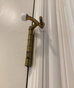 Premium Rubber Door Stop Stud Replacement Tips – Doorstopper Bumpers, Springe Hinge End Caps for Wall & Floor Protection – Universal Size (White) White 39 81pnRwCj JL