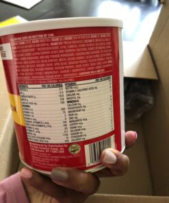 Earth's Best Organic Baby Formula for Babies 0-12 Months, Powdered Dairy Infant Formula with Iron, Omega-3 DHA, and Omega-6 ARA, 21 oz Formula Container 1.31 Pound (Pack of 1) 24 81poqYhu8IL