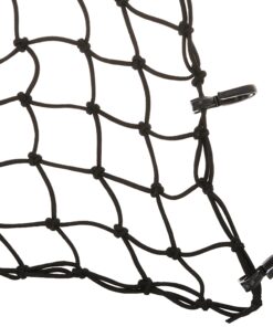 PowerTye 50152 Black 15"X15" Cargo Net featuring 6 Adjustable Hooks & Tight 2"x2" Mesh 21 81ppeTXj7L