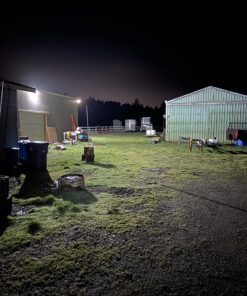 Onforu 2 Pack 60W LED Flood Light, 6000lm, IP66 Waterproof Work Light with Plug, 6500K Daylight White Super Bright Security Light for Outdoor, Yard, Garden, Garage, Lawn 60.0 Watts 41 81ppyjHLZDL