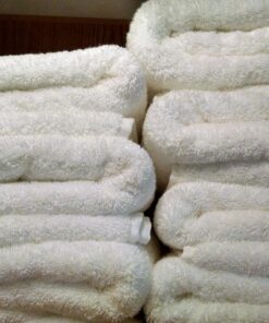 Chakir Turkish Linens 100% Cotton Premium Turkish Towels for Bathroom | 27'' x 54'' (4-Piece Bath Towels - White) 4-Piece Bath Towels 55 81pqX98jKrL