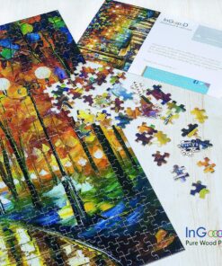 Ingooood Rainy Night Walk Wooden Puzzle 1000 Pieces 22 81psie6aq5S