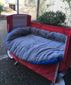 Radio Flyer 3-in-1 EZ Folding Wagon Ride On For Kids, Garden, & Cargo, Red Collapsible Wagon Base 56 81pyOYKGTDL