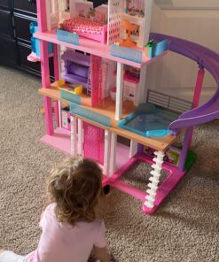 Barbie Dreamhouse Dollhouse with Pool, Slide and Elevator Standard Elevator 88 81q 7bY90TL