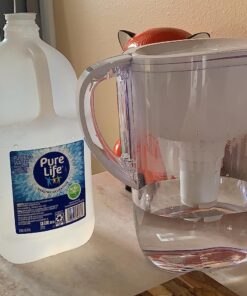 Brita Large 10-Cup Water Filter Pitcher with 1 Standard Filter, Made Without BPA, White (Design May Vary) 10cup Original 49 81q0skXRqIL