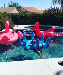 BigMouth Inc BMPF-AF Inflatable Giant Waving American Flag Pool Float 21 81q2Tu6VrfL