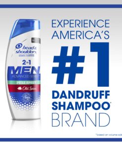 Head & Shoulders Old Spice Pure Sport Dandruff 2 in 1 Shampoo and Conditioner, 12.8 Fl Oz 12.8 Fl Oz (Pack of 1) 10 81q2daTpHaL