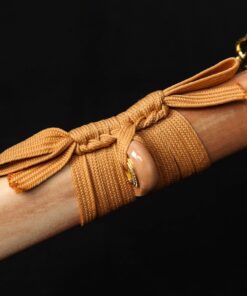 Ninja Sword, Fully Handmade Japanese Samurai Sword 1060 High Carbon Steel Double Edge Sharpened with Center Concave Fluted Shape 17 81q2nxFLfXL