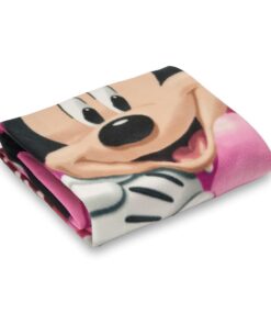 The Northwest Company Fleece Throw Blanket Disney's Minnie's Bowtique, So Many Bows, 45" x 60" 11 81q4ts4Q2aL
