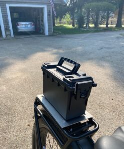 Sheffield 12629 Field Box, Ammo Storage Can and Water Resistant Ammo Can, Bullet Case Designed for Pistol, Rifle, or Shotgun Ammo Storage, Stackable and Lockable Ammo Box, Made in The USA, Black 61 81q8g 9l3VL