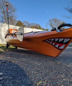 Shark Teeth Mouth Reflective Decals Graphics Sticker Fishing Boat Canoe Car Truck Kayak Decals Accessories 51 81q9bNIgl4L