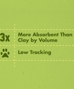 Purina Yesterday's News Non Clumping Paper Cat Litter, Unscented Low Tracking Cat Litter - 30 lb. Bag Original Texture 25 81qAOxdrL