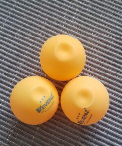 KEVENZ 60-Pack 3 Star Ping Pong Balls, 40+mm Advanced Table Tennis Ball, Bulk Outdoor Ping Pong Balls, Orange A, Orange, 60-Pack 23 81qBl9k3jzL