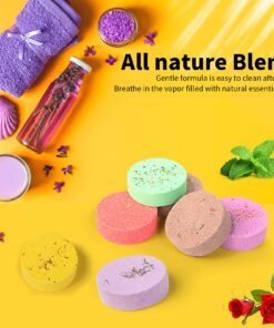 Shower Steamers, Shower Bombs Aromatherapy Relaxing Gift for Women, 8Pcs Essential Oil Bath Bomb Scent Steamer Fizzies for Mom Female Friends Christmas Valentines Mothers Day Ideas Set 31 81qD0IfjNL