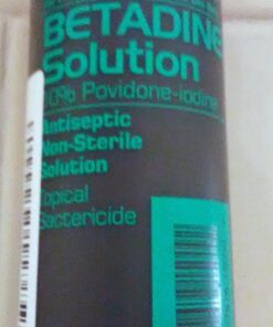 Betadine Antiseptic Liquid First Aid Solution, Povidone-iodine 10%, Infection Protection, Kills Germs In Minor Cuts Scrapes And Burns, No Sting Promise, No Alcohol or Hydrogen Peroxide, 8 FL OZ 28 81qE7FiCCSL
