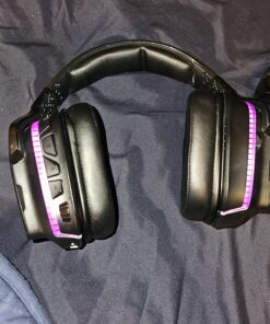 Logitech G935 Wireless DTS:X 7.1 Surround Sound LIGHTSYNC RGB PC Gaming Headset - Black/Blue G935 Only 43 81qFfWCkaOL