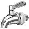 DOZYANT Updated More Durable Beverage Dispenser Replacement Spigot,Stainless Steel Polished Finished, Water Dispenser Replacement Faucet, fits Berkey and Other Gravity Filter Systems as Well 1 38 81qJFupiweL