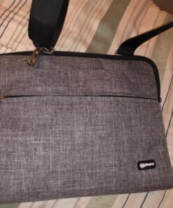 Qishare Laptop Case Laptop Shoulder Bag 11.6-12" Gray Lines 132 81qKqPv2LdL