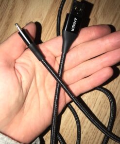 Anker 551 USB-A to Lightning Cable (10ft), MFi Certified iPhone Cable for Flawless Compatibility with iPhone iPhone 13 13 Pro 12 Pro Max 12 11 X XS XR 8 Plus and More(Black) 10 ft Black 33 81qLhOvpLwL