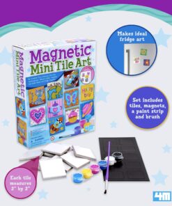 4M Magnetic Mini Tile Art, Art & Crafts DIY Kit, For Boys & Girls Ages 8+ 29 81qLtAnKUZL