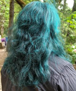 MANIC PANIC Enchanted Forest Green Hair Dye – Classic High Voltage - Semi Permanent Deep Teal Green Hair Color With Blue Undertones - Vegan, PPD & Ammonia Free (4oz) 4 Fl Oz (Pack of 1) 46 81qMdbKlvGL