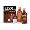 Lexol Leather Cleaner and Conditioner and Sponge Kit, For Use on Leather Apparel, Furniture, Auto Interiors, Shoes, Handbags and Accessories 40 81qNCCcSn7L