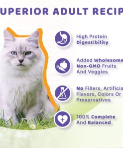 Halo Adult Wet Cat Food, Grain Free, Chicken Stew 5.5oz Can (Pack of 12) 5.5 Ounce (Pack of 12) 14 81qNlG3ncL