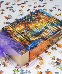Ingooood Rainy Night Walk Wooden Puzzle 1000 Pieces 24 81qQYn6DajL