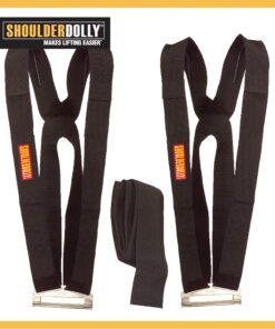 Shoulder Dolly Moving Straps - Lifting Strap for 2 Movers - Move, Lift, Carry, And Secure Furniture, Appliances, Heavy, Bulky Objects Safely, Efficiently, More Easily Like The Pros - LD1000 Basic 28 81qUXbubkAL