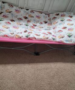 Regalo My Cot Portable Toddler Bed, Includes Fitted Sheet, Pink 47 81qV1U5QEvL