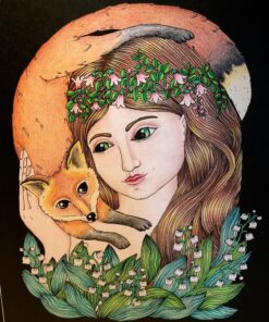 Nightfall Coloring Book: Originally Published in Sweden as "Skymningstimman" 46 81qWN4RWfjL