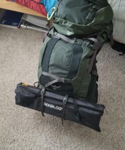 TREKOLOGY Medium Aluminum Camping Table Brown Foldable Portable 33 81qXex3eRUL