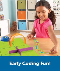 Alternative view of Learning Resources Code & Go Robot Mouse Activity Set, 83 Pieces, Ages 4+, Screen-Free Early Coding Toy for Kids, Interactive STEM Coding Pet