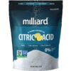 Milliard Citric Acid 10 Pound - 100% Pure Food Grade Non-GMO Project Verified(10 Pound) 226 Serving (Pack of 1) 60 81qZf1obEyL